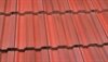 Marley Concrete Interlocking Tile 105 - Ludlow Plus - Old English Dark Red - Roofinglines