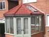 Lightweight Tiles Metal Granulated Ridge - Terracotta - Roofinglines