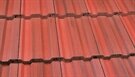 Marley Concrete Interlocking Tile 105 - Ludlow Plus - Old English Dark Red