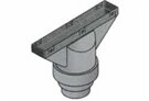 Marley Eternit In-line Ridge Ventilator Stepped Adaptor for Fibre Cement Slate