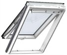 VELUX GPU FK06 0070 White PU Laminated Top Hung Roof Window 66x118cm