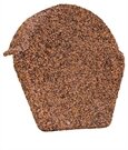 Lightweight Tiles Granulated Ridge End Cap - Autumn Brown