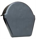 Lightweight Tiles Budget Ridge End Cap - Black