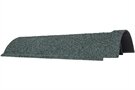 Lightweight Tiles Granulated Ridge - Forest Green