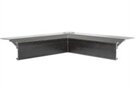 Em-Trim GRP Internal Corner - L40/40-Profile - Black