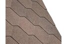 IKO Armourshield Hexagonal Bitumen Roofing Shingles - Brown - Pack of 21 - 3m²