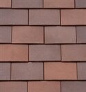 Redland Rosemary Clay Plain Tile - Classic - Russet Mix
