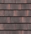 Redland Rosemary Clay Plain Tile - Classic - Dark Antique