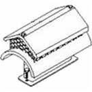 Marley Concrete Ridge Vent Terminal 256 - Gas Vent Ridge Terminal - Greystone